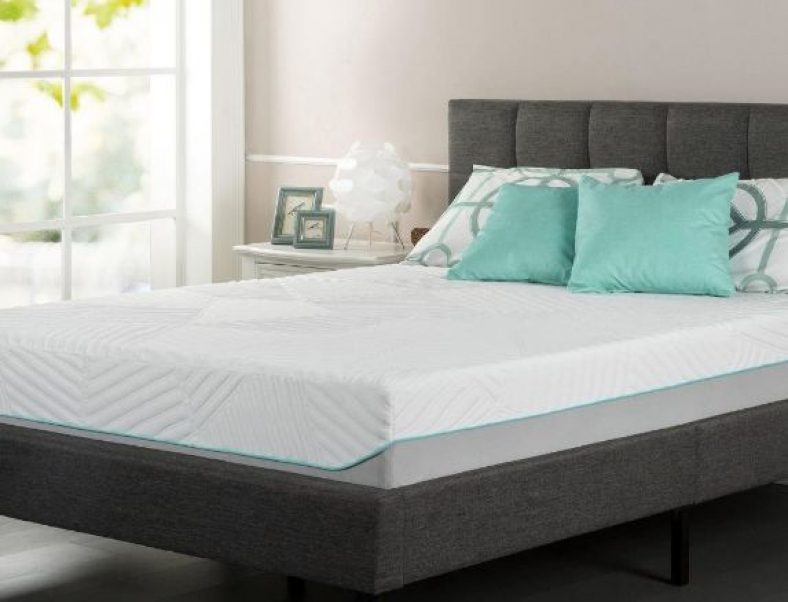 zinus positive sleep 13 inch adaptive hybrid mattress